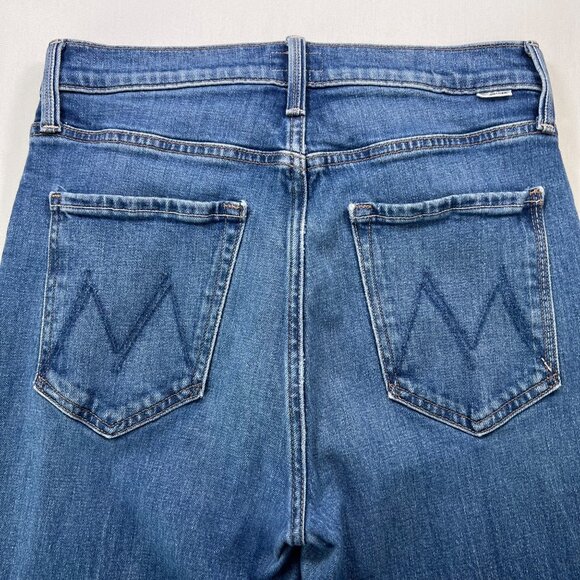 Mother The Tripper Ankle Fray Jeans in Nature Touch Base Size 27 - Picture 11 of 12